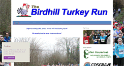 Desktop Screenshot of birdhillturkeyrun.com